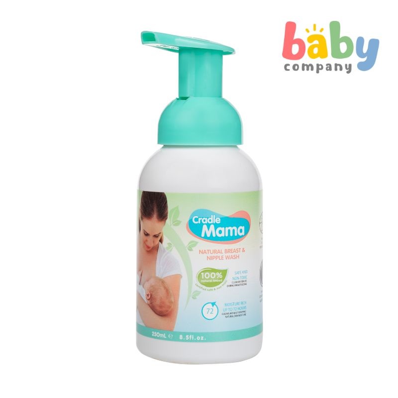 Cradle Mama Natural Breast & Nipple Wash – 250ml