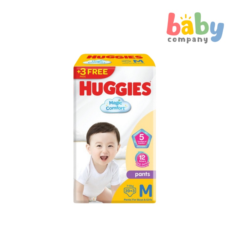 Huggies Magic Comfort Pants – Medium, 42 pcs