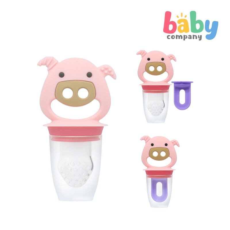 Marcus & Marcus Silicone Self Feeder N’ Pop Pokey the Piglet