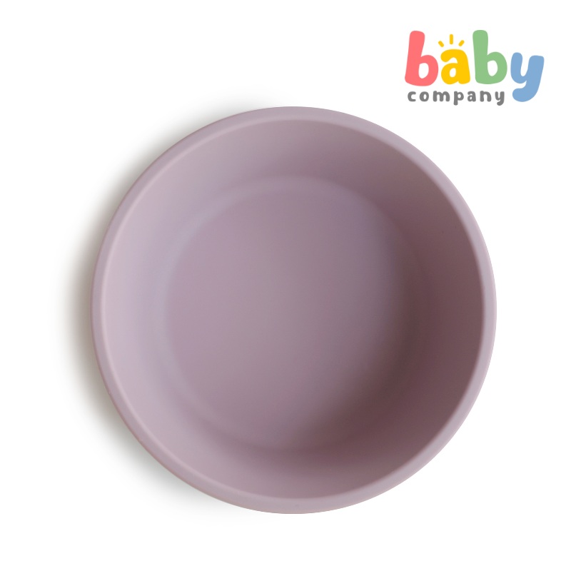 Mushie Silicone Suction Bowl – Soft Lilac