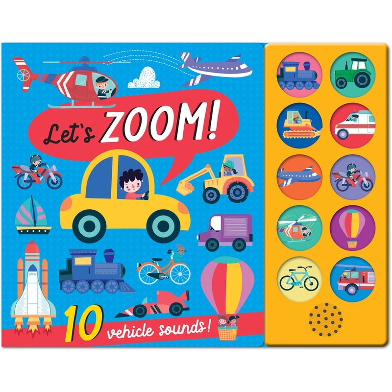 10 Button Sound Book – Let’s Zoom