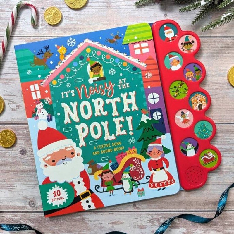 10 Button Sound Book – It’s Noisy at the North Pole