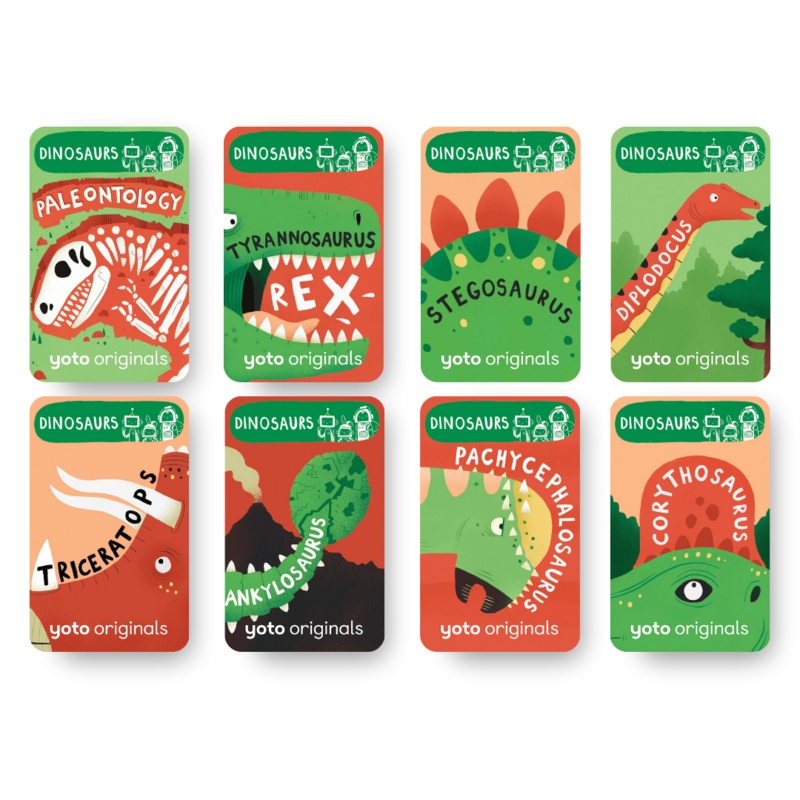 Yoto – Yoto Card Collection – BrainBots: Dinosaurs