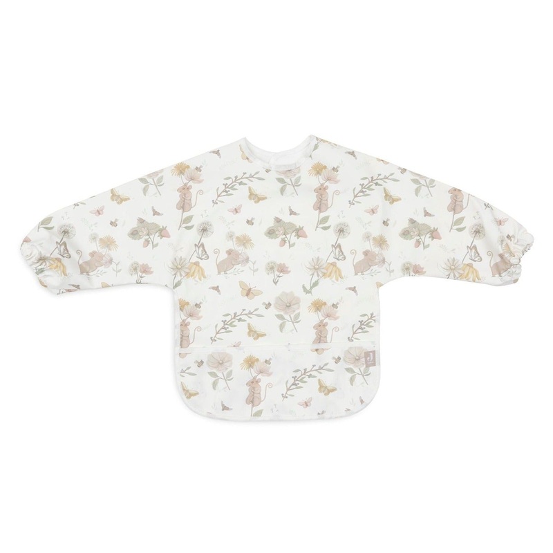 Jollein – Bib Waterproof with Sleeves – Dreamy Mouse