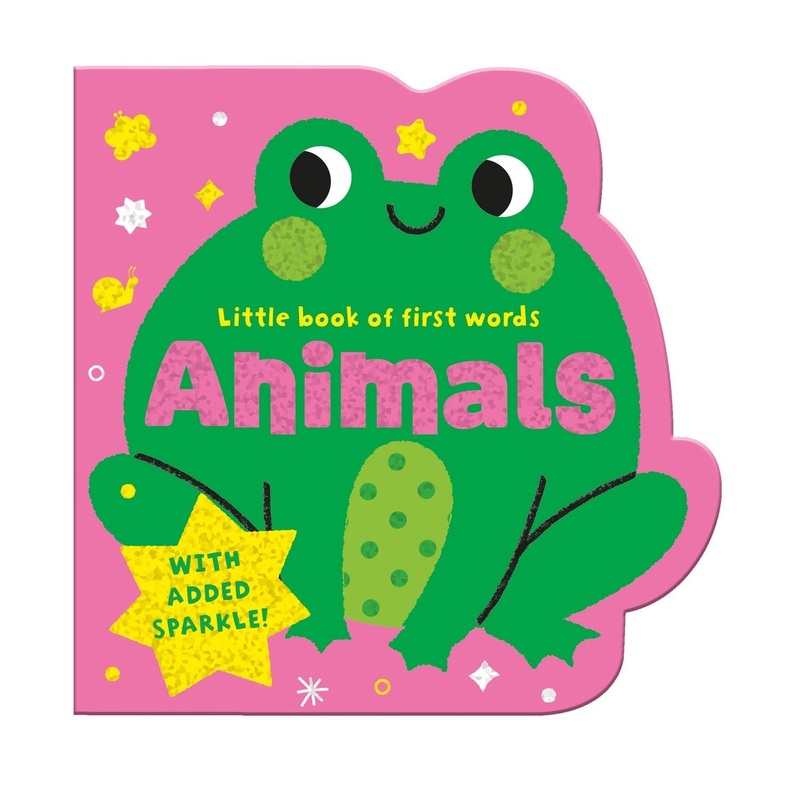 Little Book of First Words  Animals – Sparkly Board Book