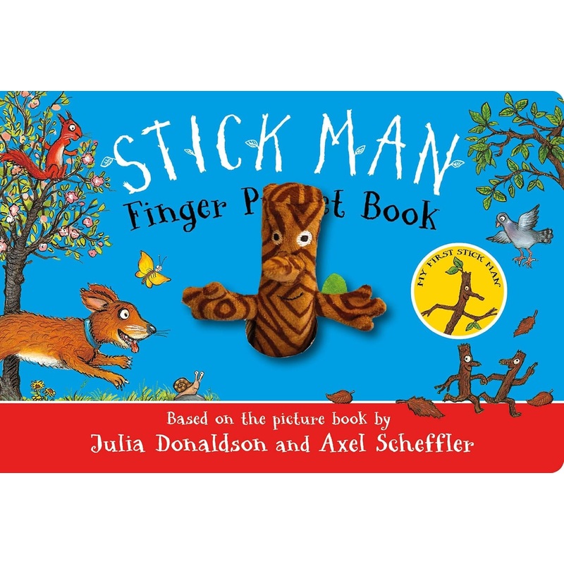 Stick Man Finger Puppet Book