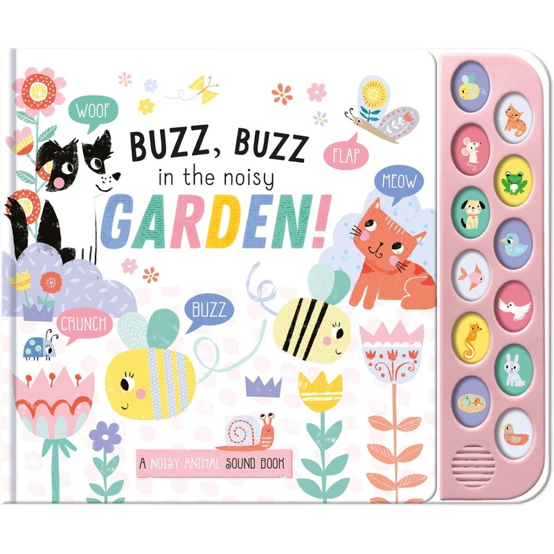 12 Button Sound Book – Playtime Pals Garden