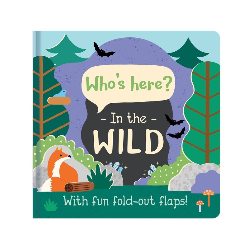 Whos in the Wild  Fold-Out Flaps Board Book