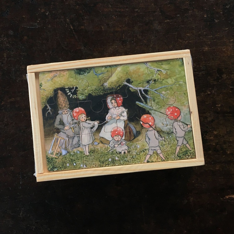 4 Wooden Puzzles – Elsa Beskow’s Children of the Forest