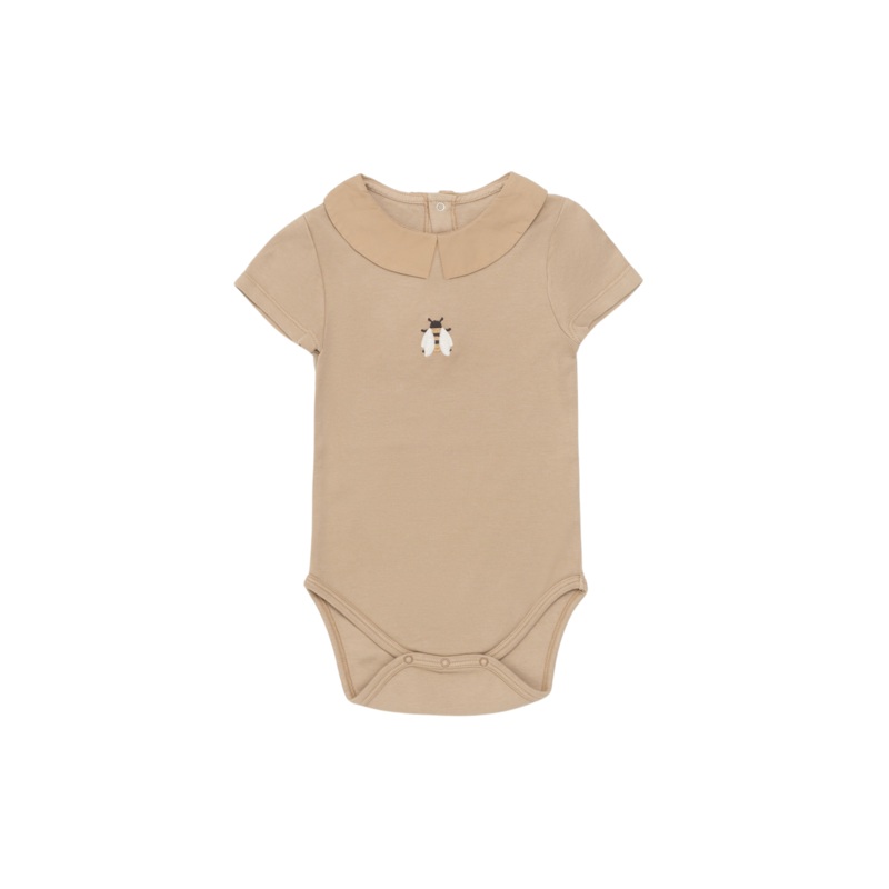Jelmer Bodysuit | Bee | Latte