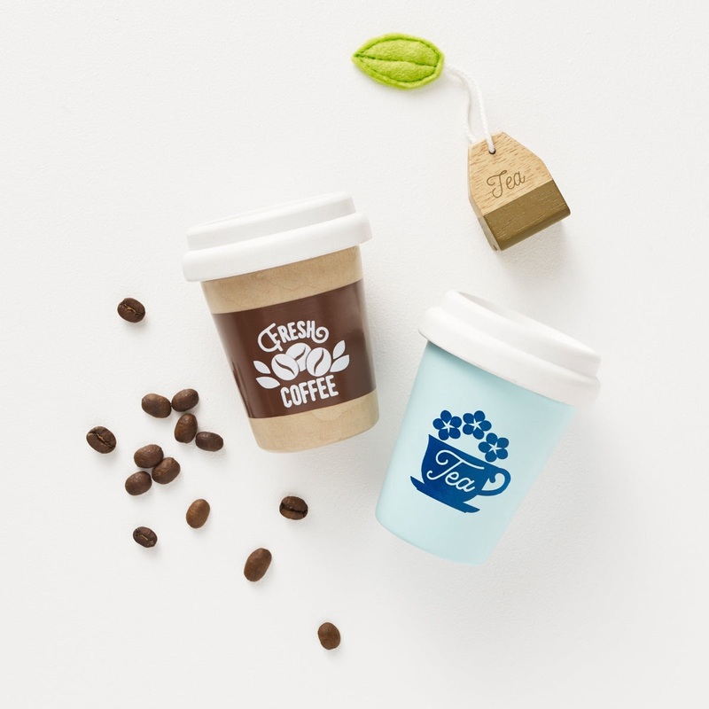 Le Toy Van 337 Eco Cups – Tea & Coffee