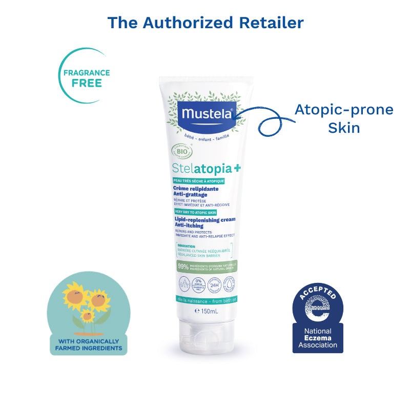 Mustela Stelatopia Lipid Replenishing Cream