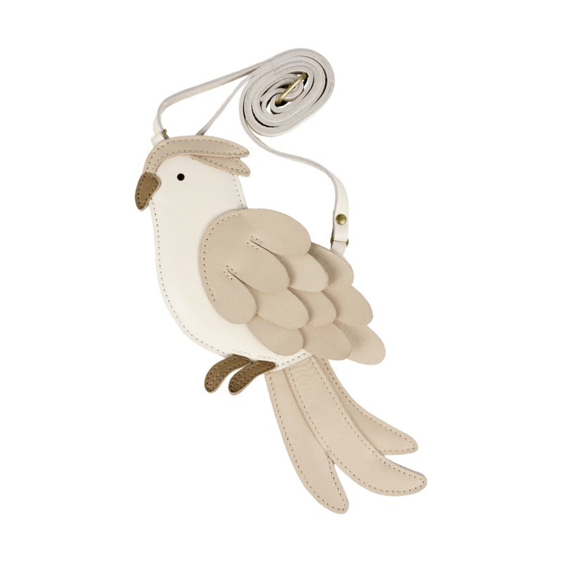 Thima Purse | Bird | Powder Metallic Nubuck