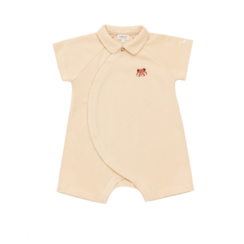 Adriaen Playsuit | Red Panda | Biscuit