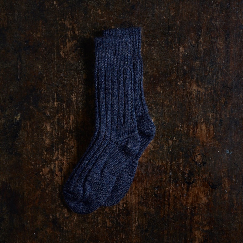 Adults Wool Tweed Socks – Dusk