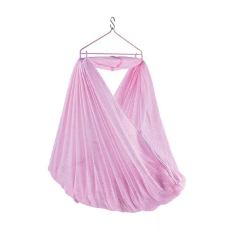 Baby Spring Cot Net (1 side zipper / 1 side covered)