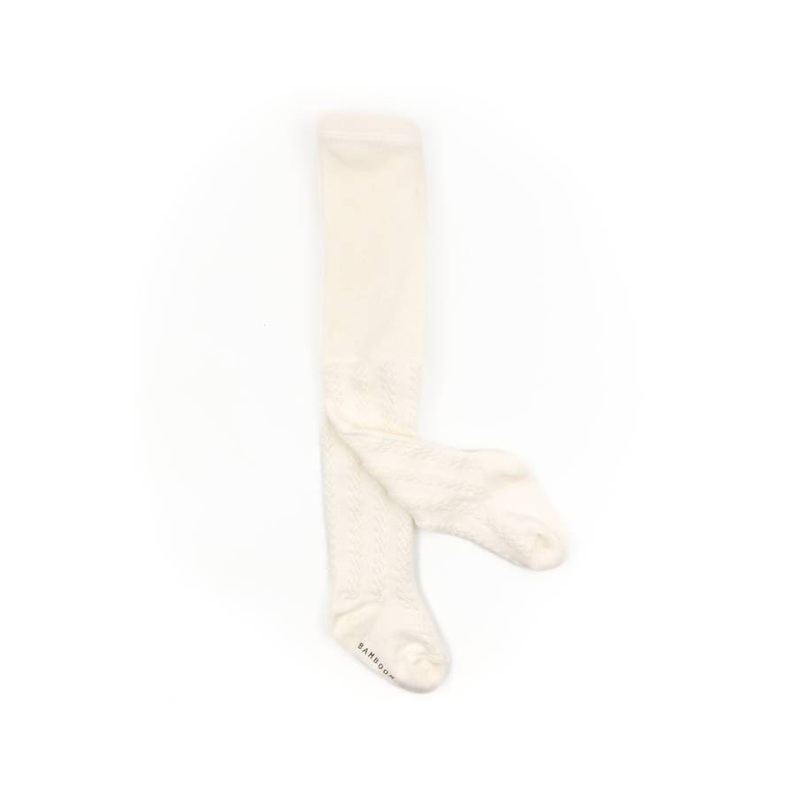 Knitted sock openwork – CREAM 02 VFU48427378100