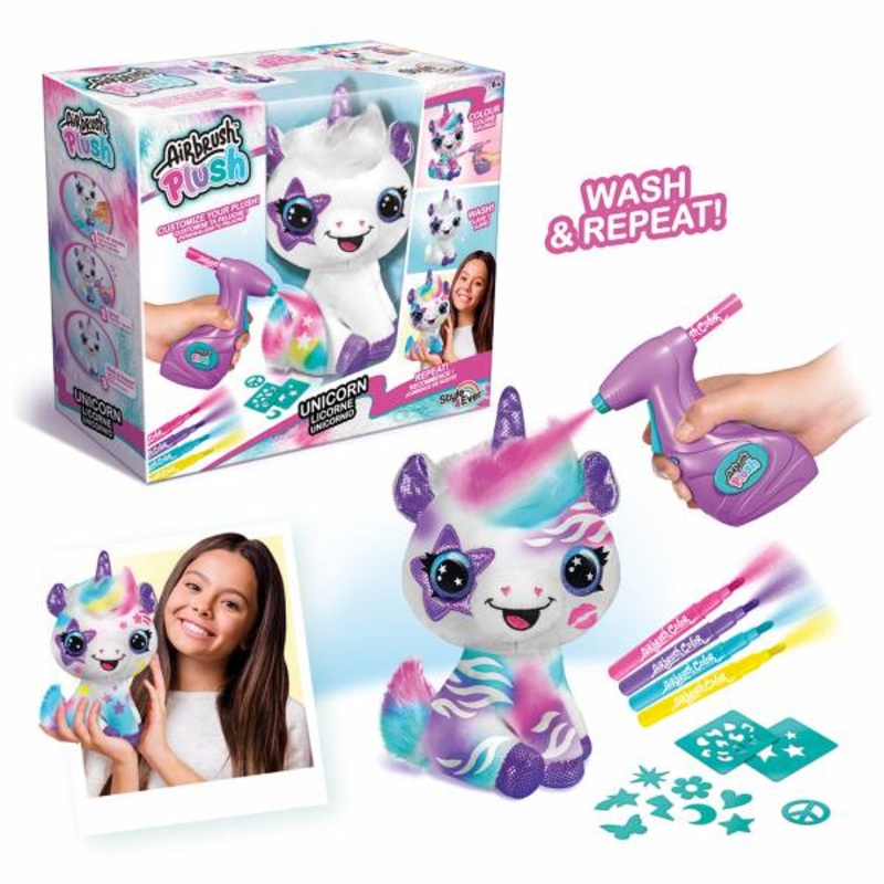 Style 4 Ever Airbrush Plush – Unicorn