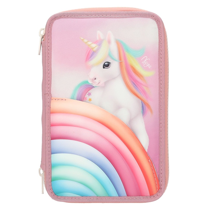 Yivi 3 Fach Federtasche Farbwolke