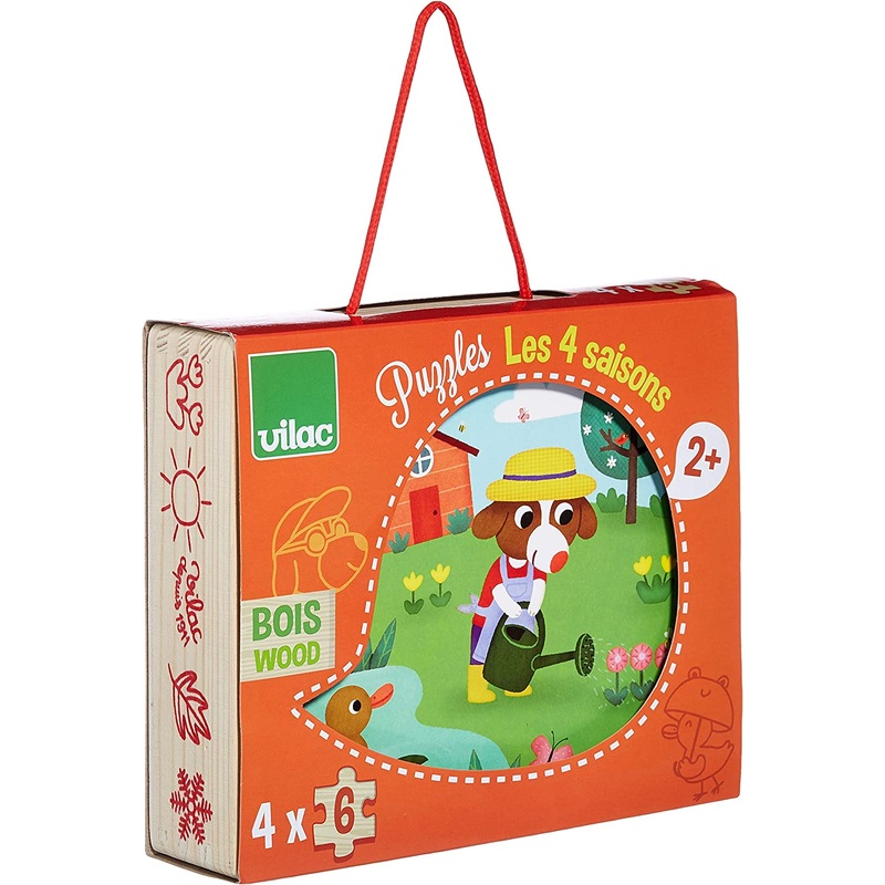 Vilac 2641 Four Seasons Puzzle
