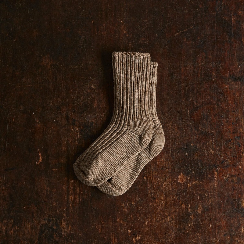 Baby & Kids Merino Wool Socks – Walnut Melange