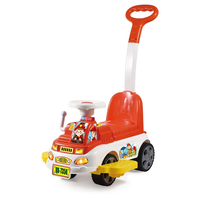 Ride-On Push Car – Fire Fighter