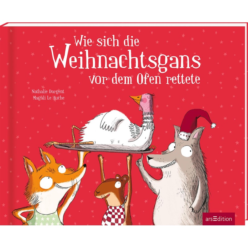 Weihnachtsgans vor dem Ofen