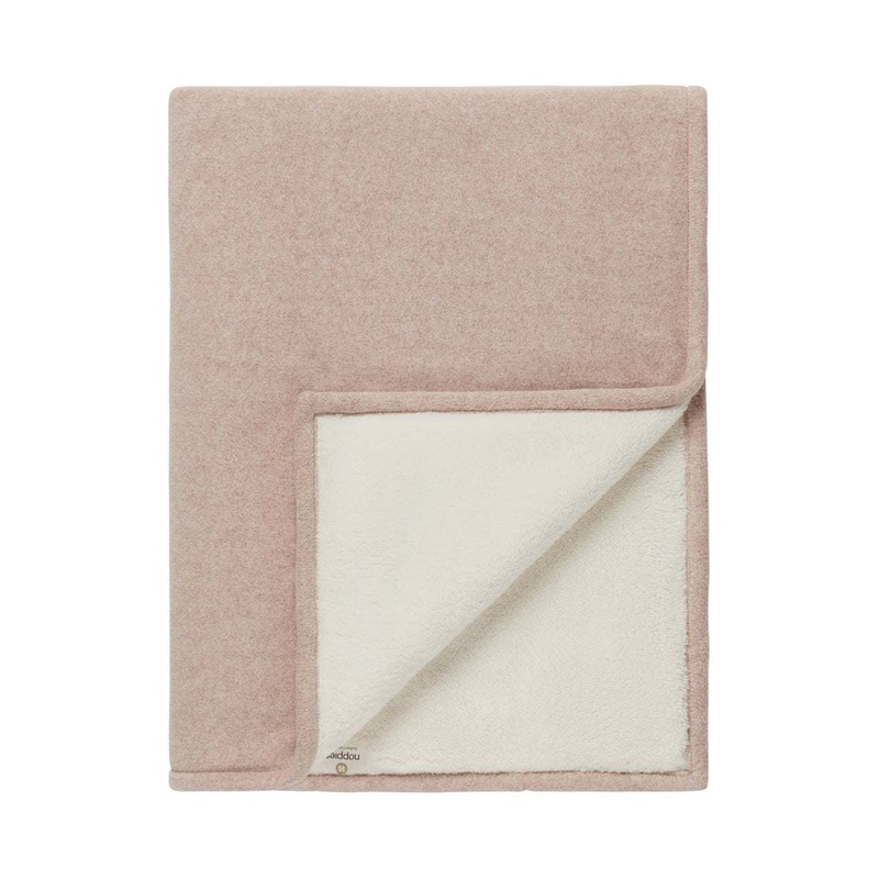Babydecke Teddy Fantasy Fleece 75×100 cm Tan Melange