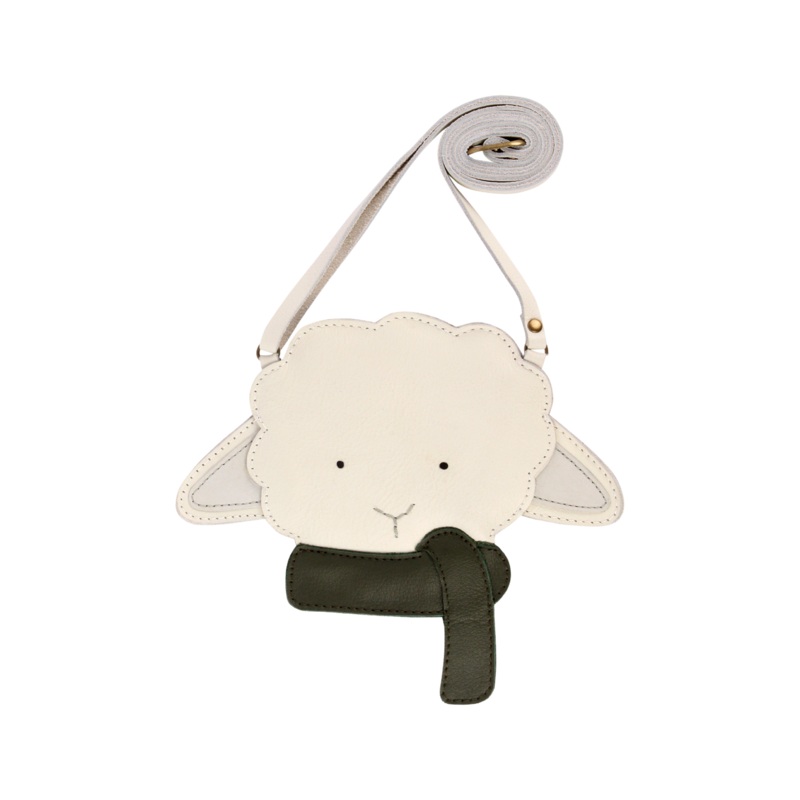 Britta Exclusive Purse | Winter Lammy | Off White Leather