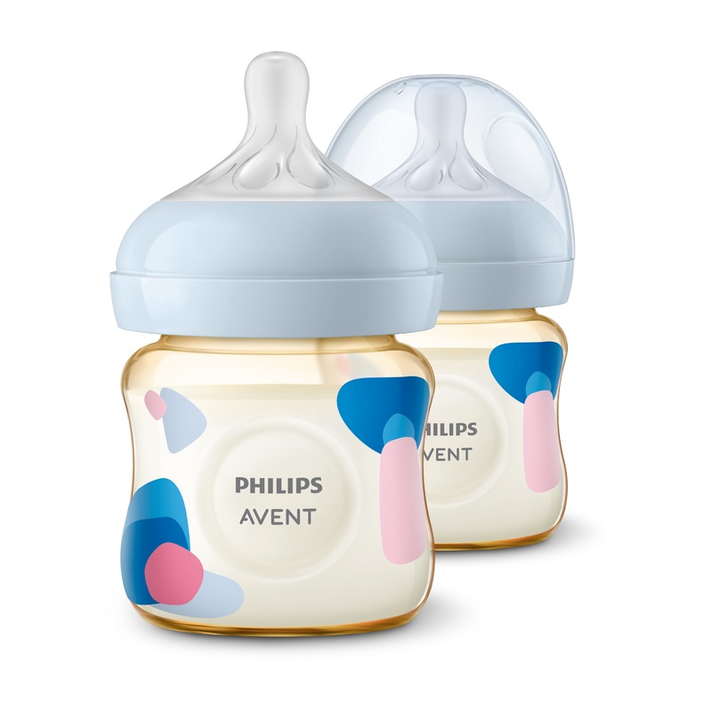 Philips Avent Natural Response PPSU Baby Bottle Twin 125ml