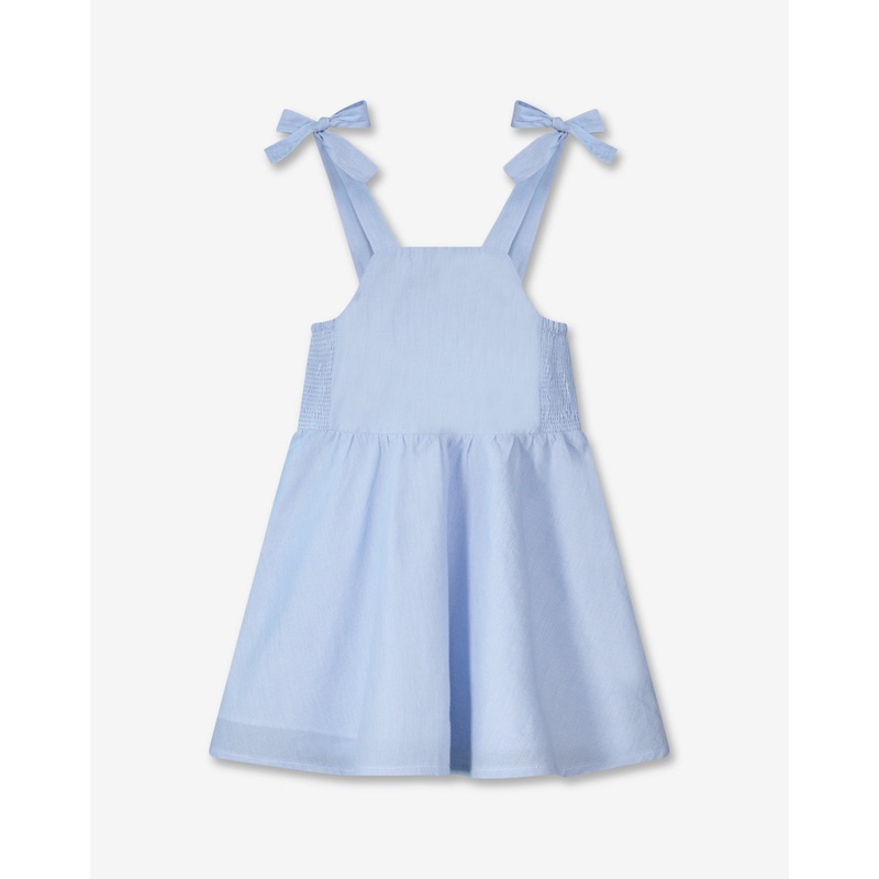 Woven Dress With Straps H