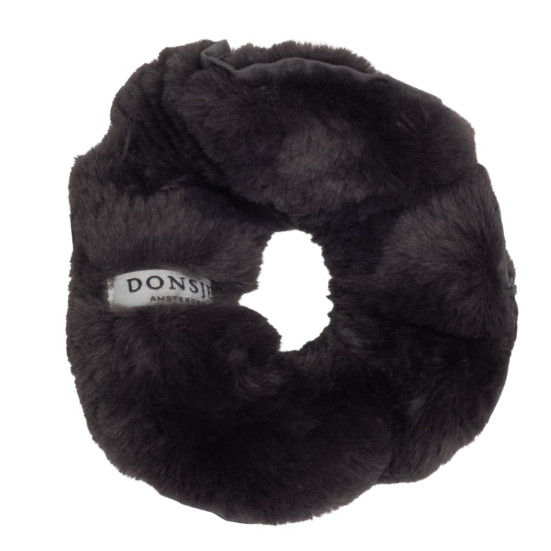 Hilfie Scrunchie | Blue Grey Teddy