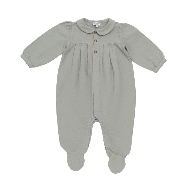 Nanieke Onesie | Pigeon Blue