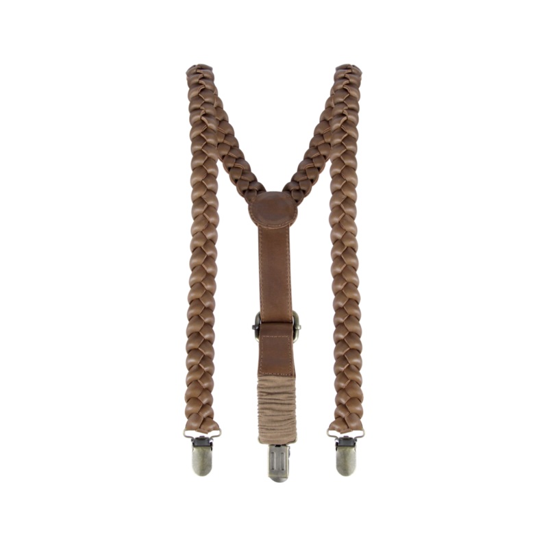 Erbu Suspenders | Cognac Classic Leather
