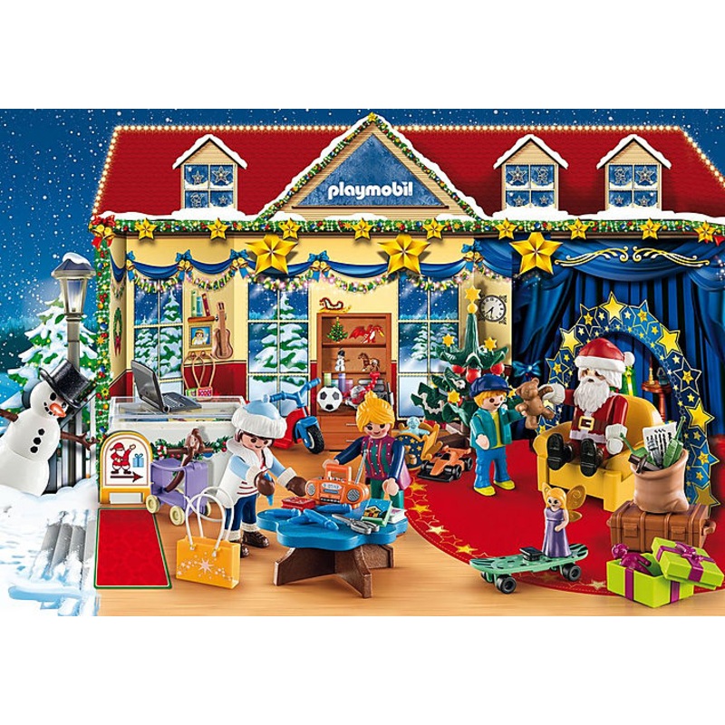PLAYMOBIL 70188 Advent Calendar – Christmas Toy Store