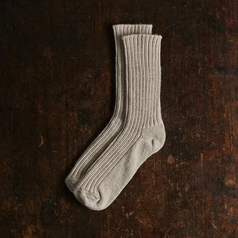 Adults Merino Wool Socks – Sand Melange