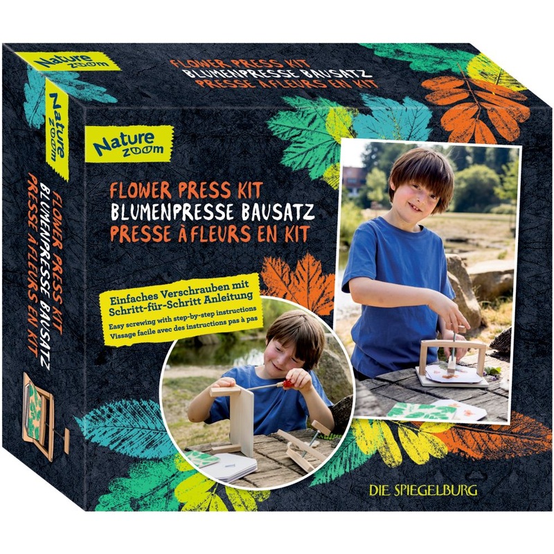 Bausatz Blumenpresse – Nature Zoom