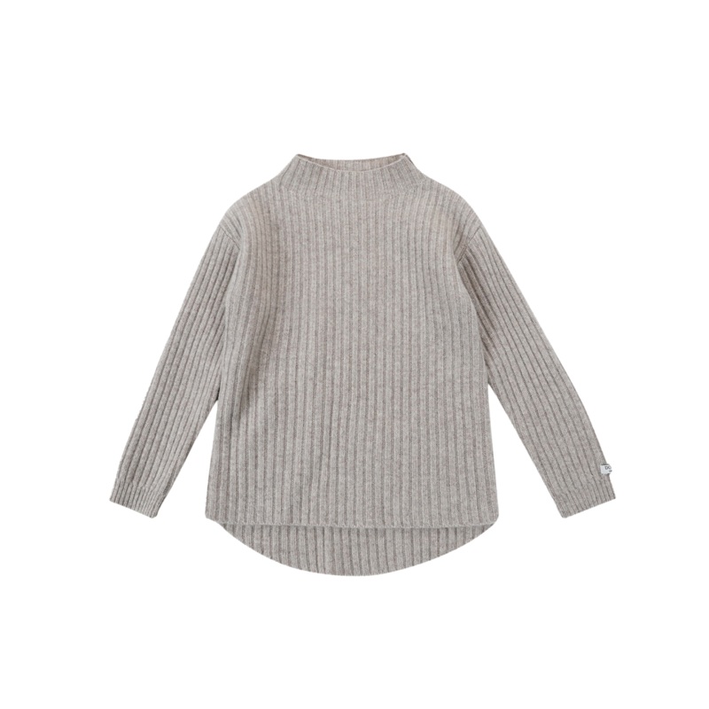 Dai Merino Wool Sweater | Beige Melange P7747355615