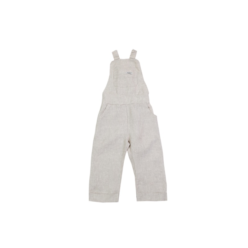 Jeffrey Linen Overall | Natural Linen