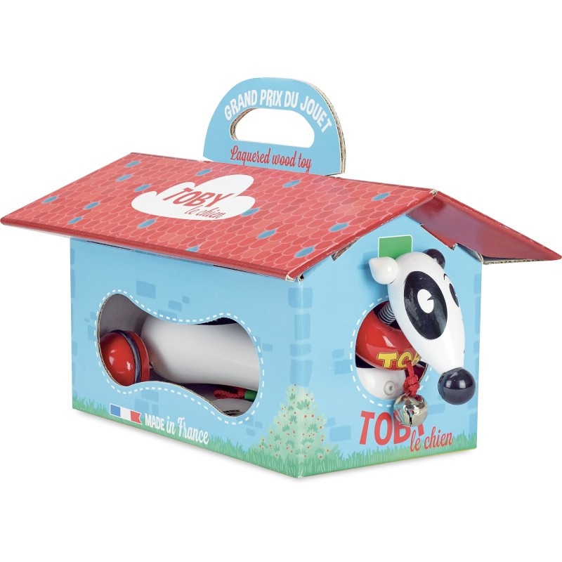 Vilac 1866 Toby The Dog Pull Toy