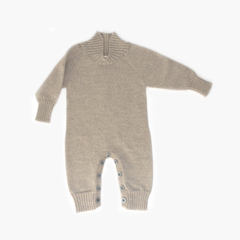 Babystrampler/ beige