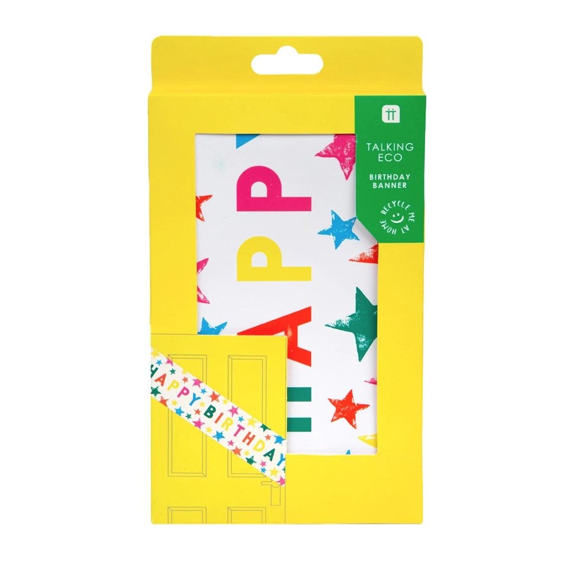 Bright Star Happy Birthday-Banner  2er-Pack