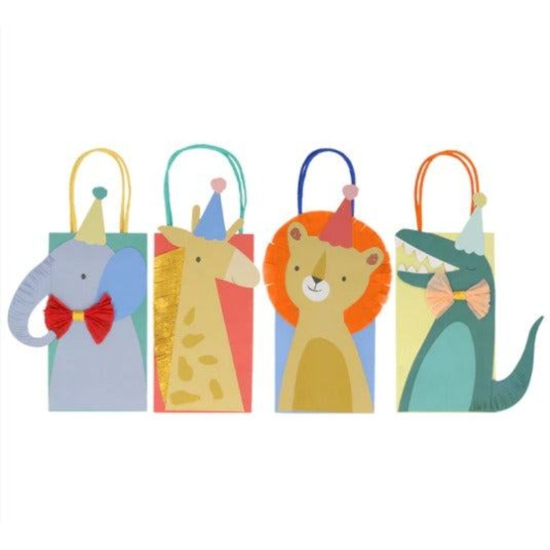 Tierparade-Partytaschen ( 8 Stck)