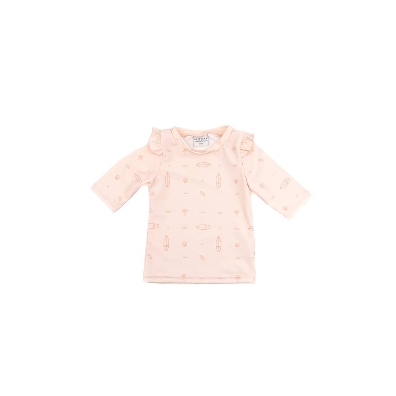 UV50+ UV50+ Beachwear T-shirt – SURF PRINT GIRL 235