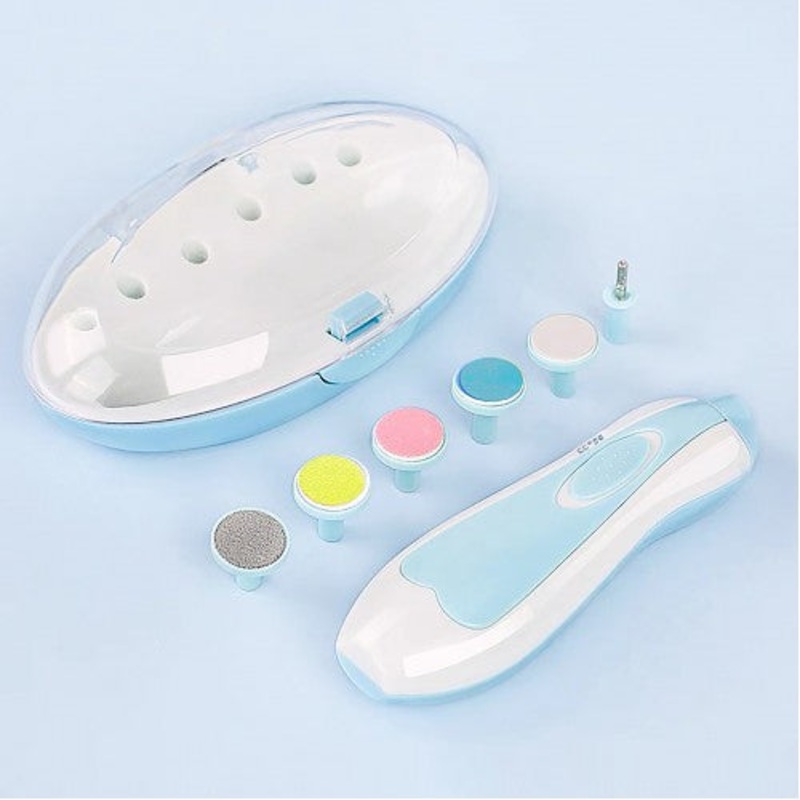 6 in 1 Baby & Kids Electric Nail Trimmer / Polisher Manicure Set A4031180258