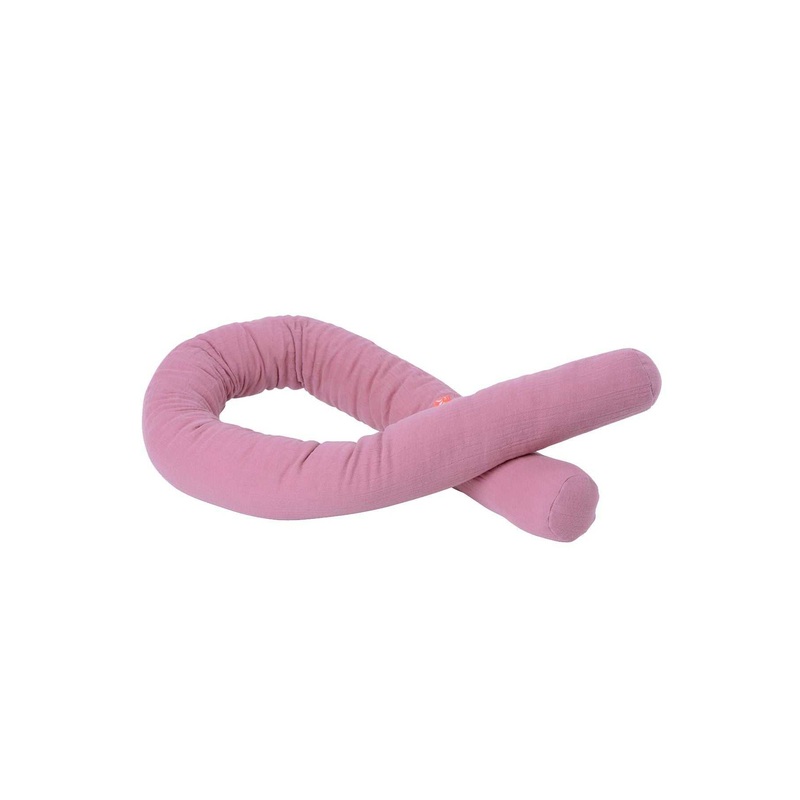 Bettschlange Musselin – Pink