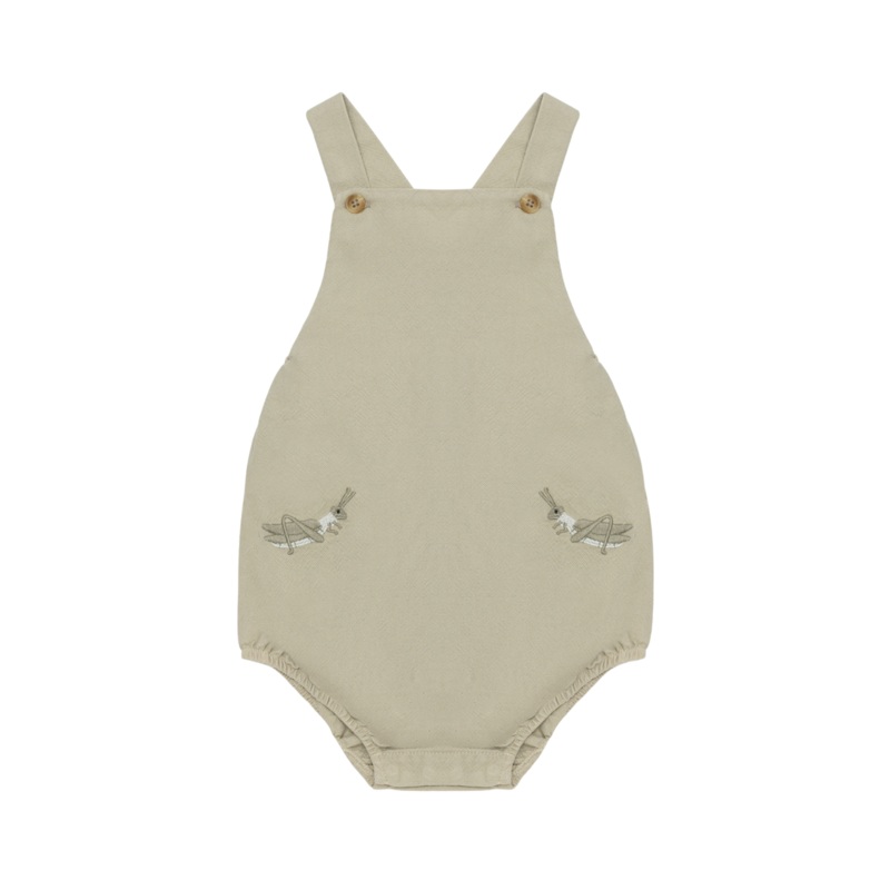 Gig Romper | Grasshopper | Olive Grey