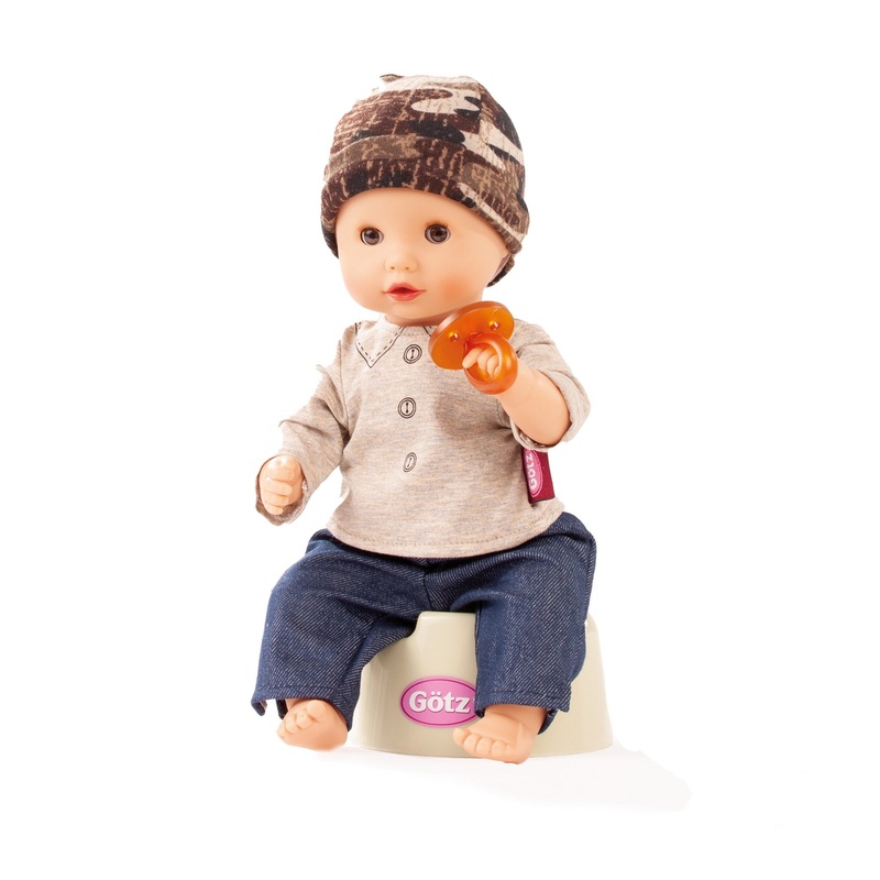 Badepuppe S mit Tpfchen