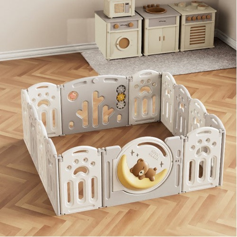 Smart System Foldable Safety Play Yard – Bear