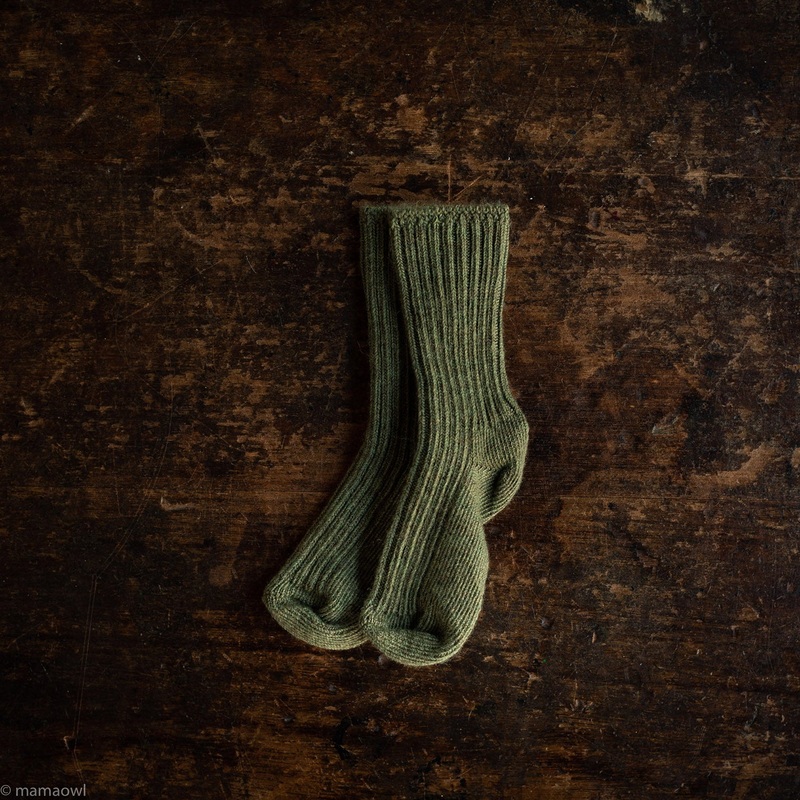Baby & Kids Merino Wool Socks – Moss Melange